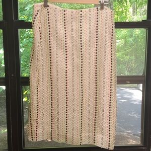J. Crew Collection Beaded Skirt